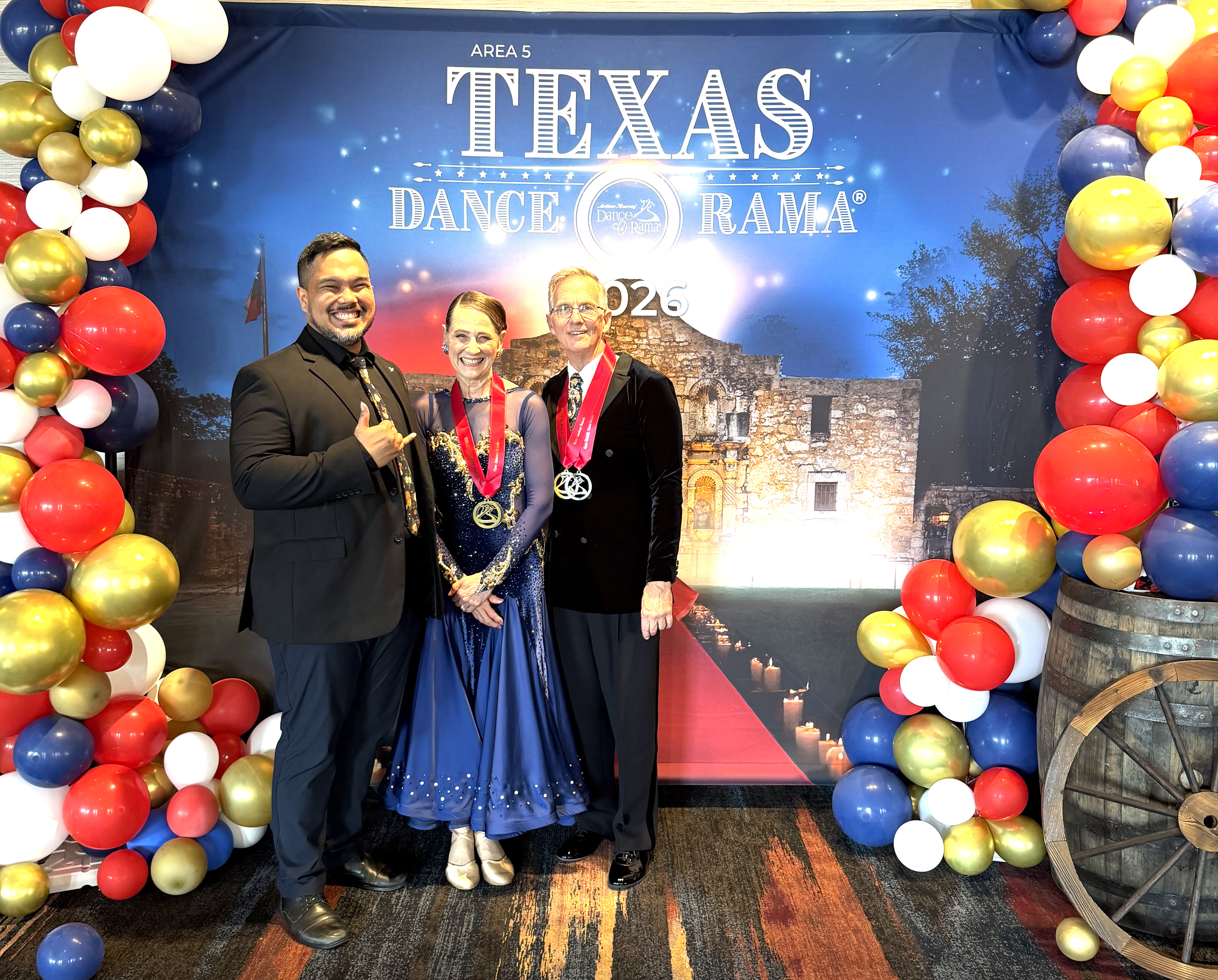 Certified Dance Instructors Teaching Couple in Cypress TX