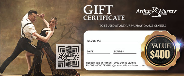 $400 General Gift Card Arthur Murray Cypress